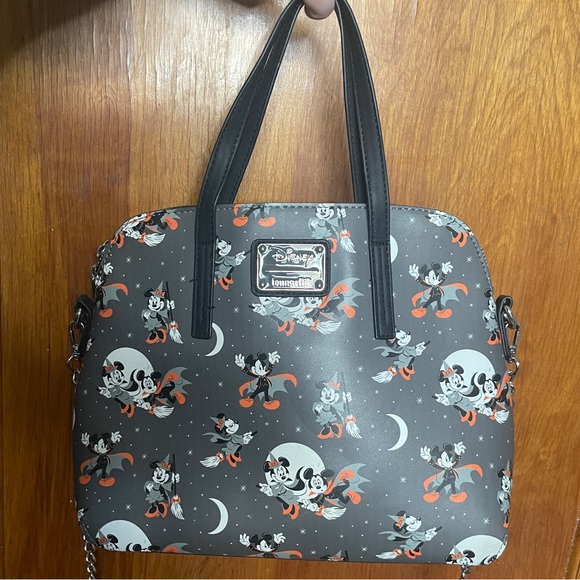 Loungefly Handbags - Halloween Mickey and Minnie Mouse Purse